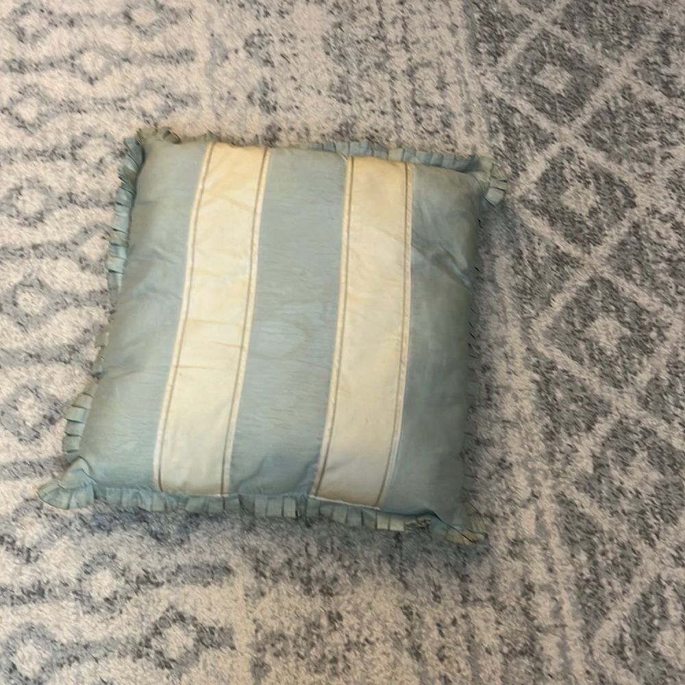 Green Throw Pillow